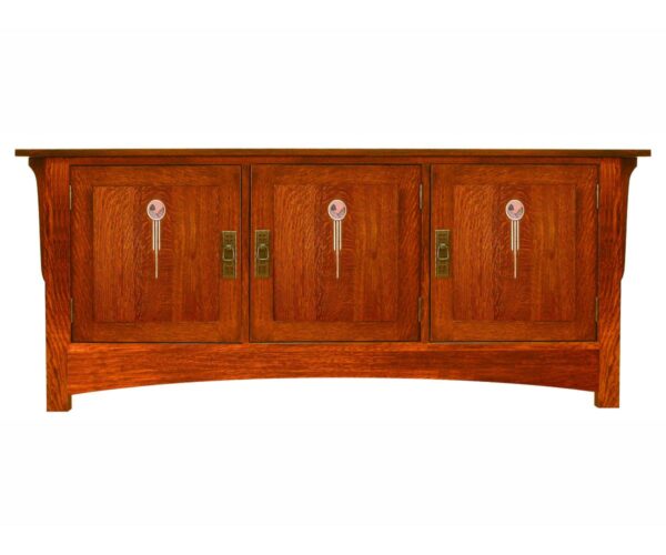 Craftsman 3-Door TV Console