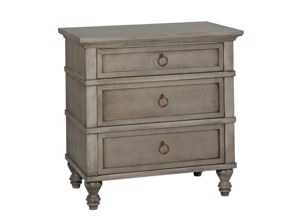 Avery 3-Drawer Nightstand