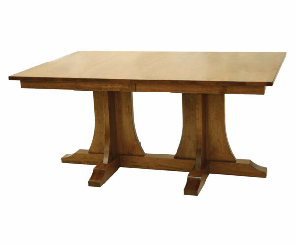 Hamilton Mission Double Pedestal Table