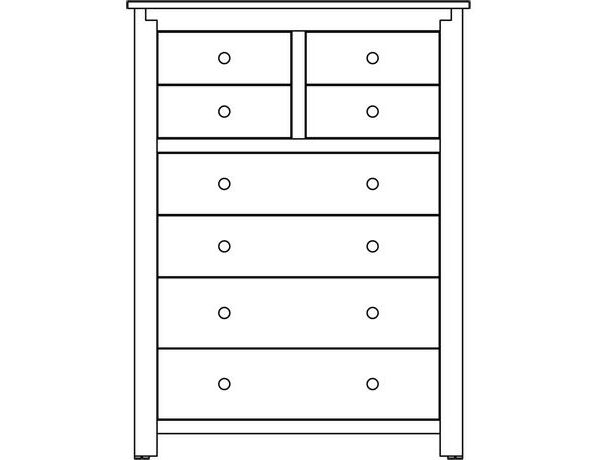Hudson Limited 8-Drawer Chest