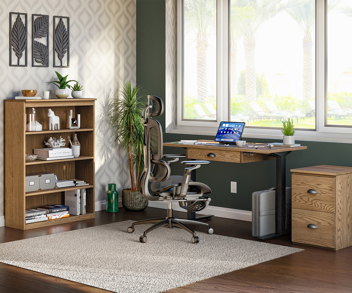 Alexis 2 Drawer File Cabinet - Image 2