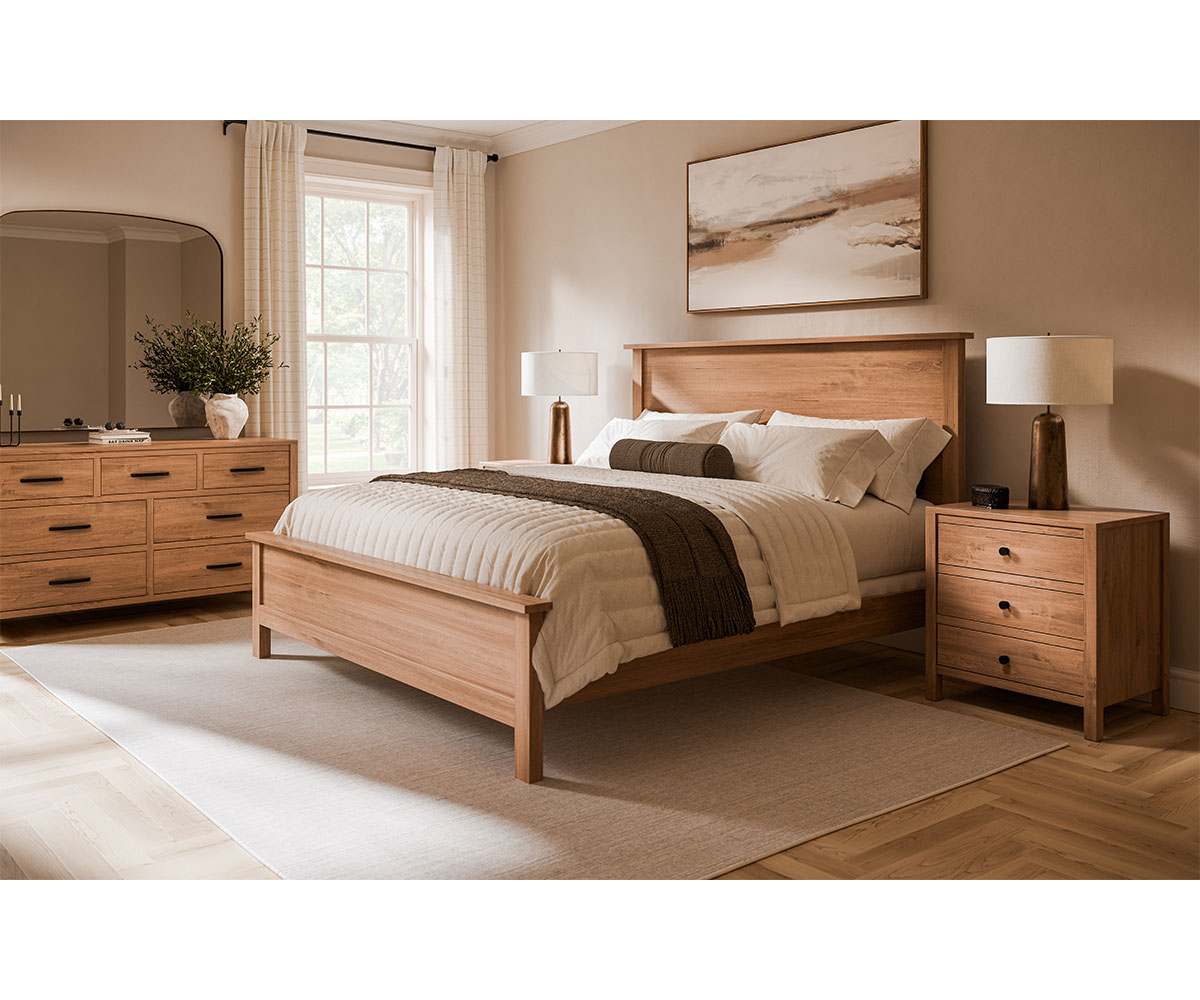 Amanda Flat Panel Bed - Image 2