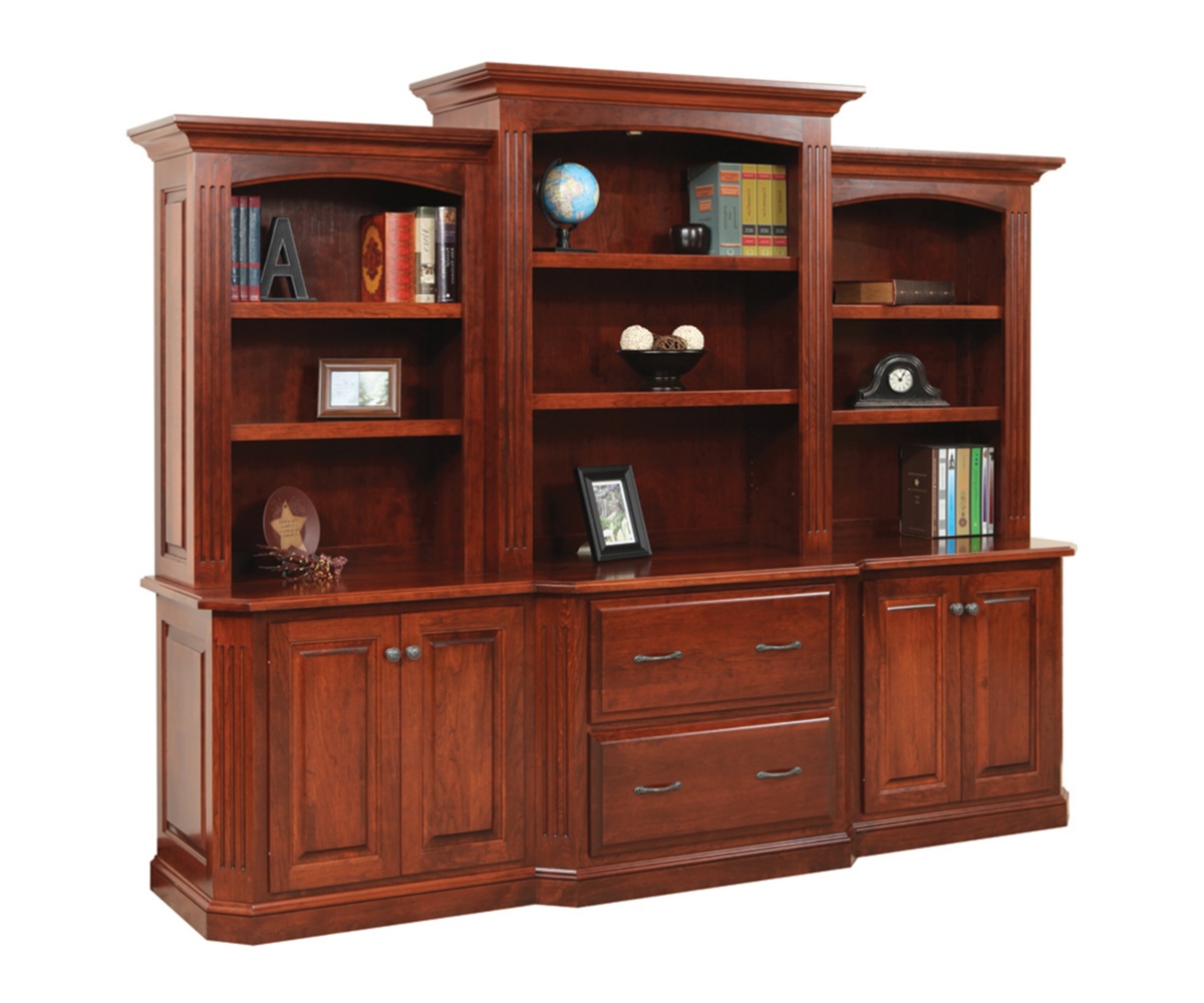 Buckingham 98" Base and Three Piece Hutch