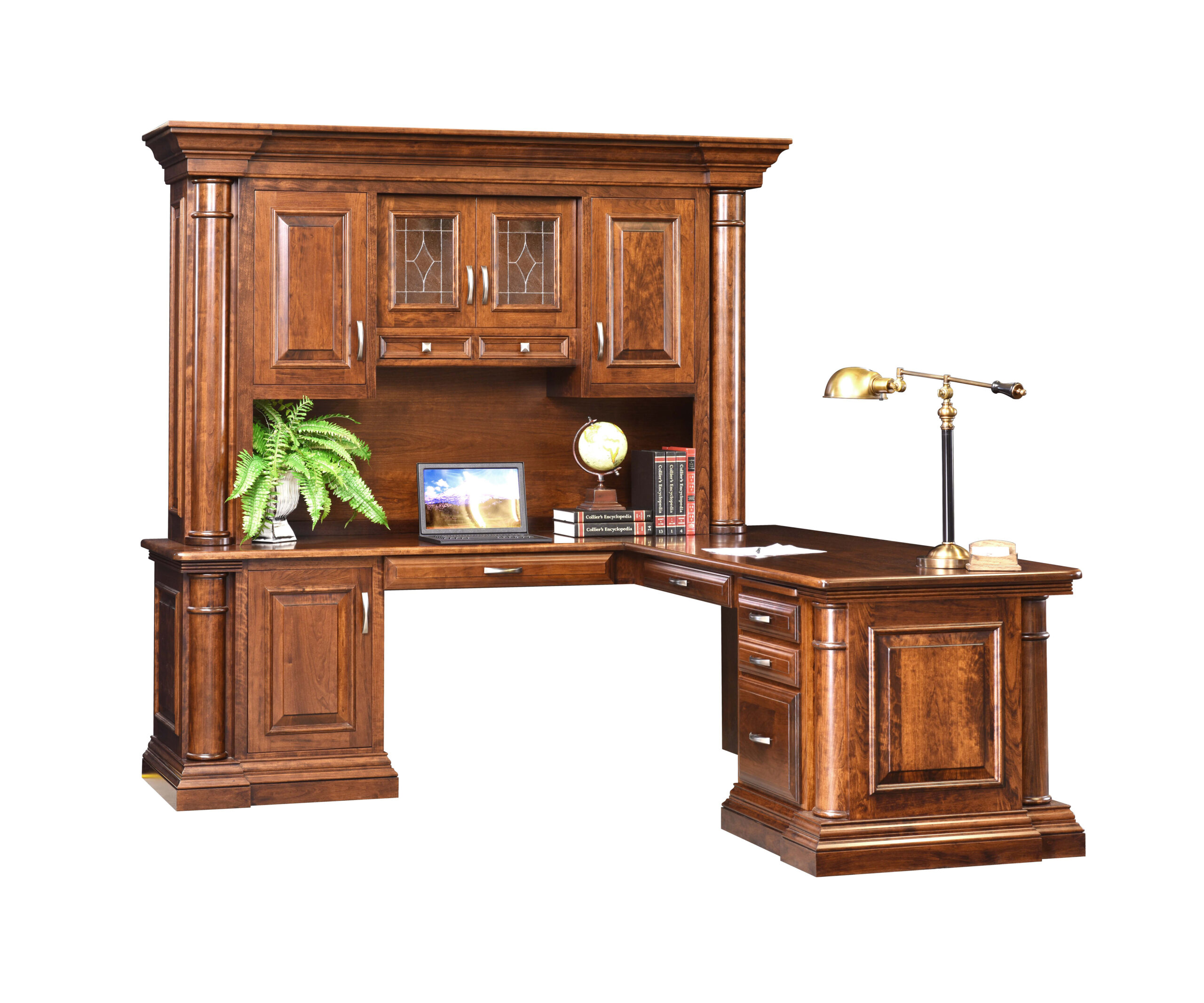Paris Corner Desk & Hutch - Image 2