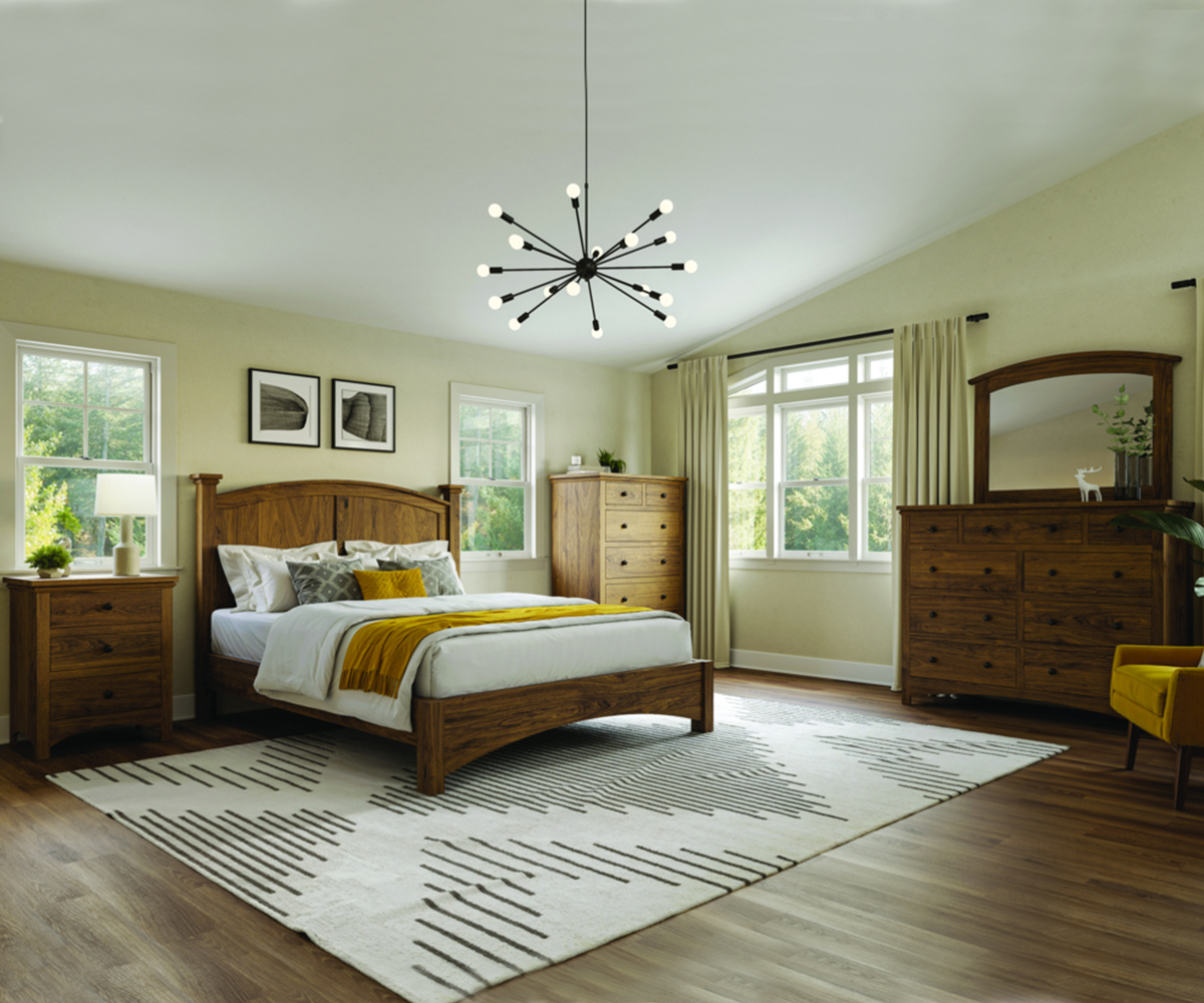 Buckeye Panel Bed - Low Footboard - Image 2