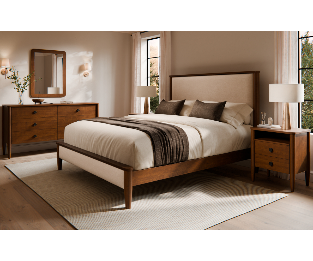 Bryce Two Drawer Nightstand - Image 2