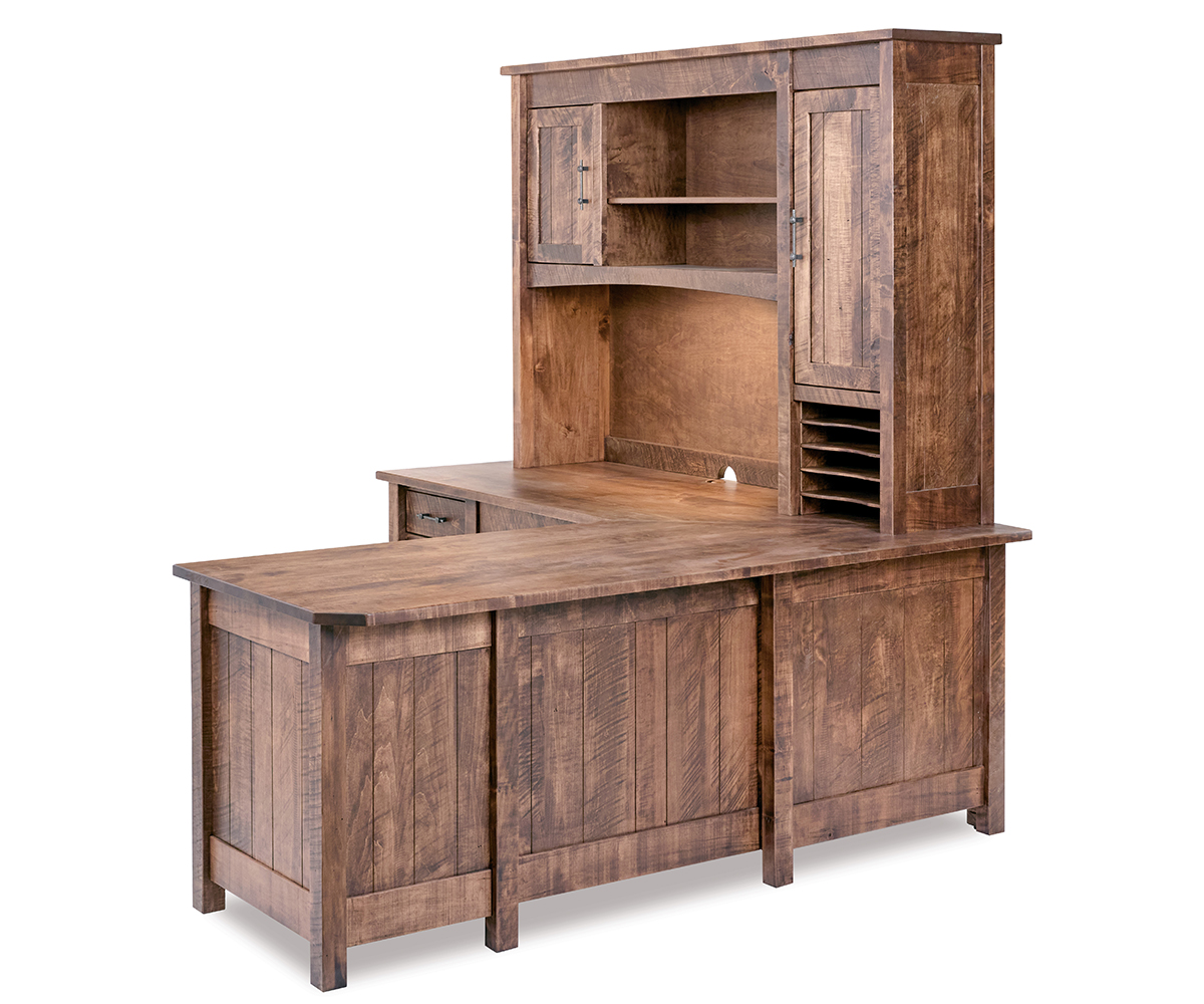 Houston L Desk With Hutch - Image 2