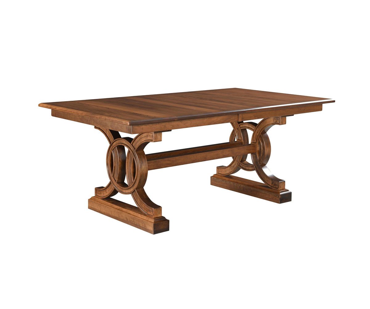 Delta Double Pedestal Table