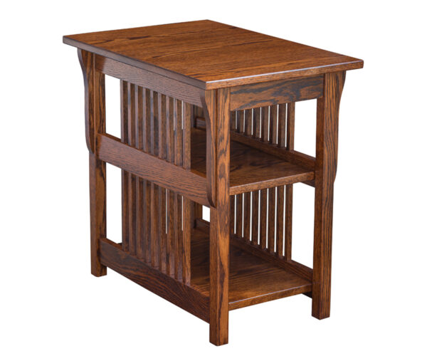 Prairie Mission Double Shelf TV Stand