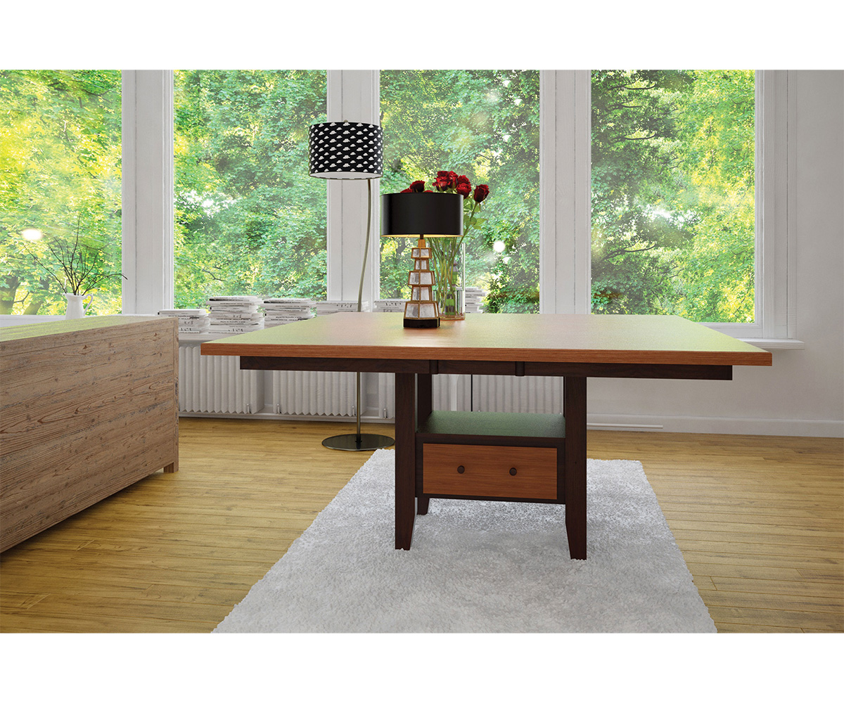 Manhattan Single Pedestal Table - Image 2