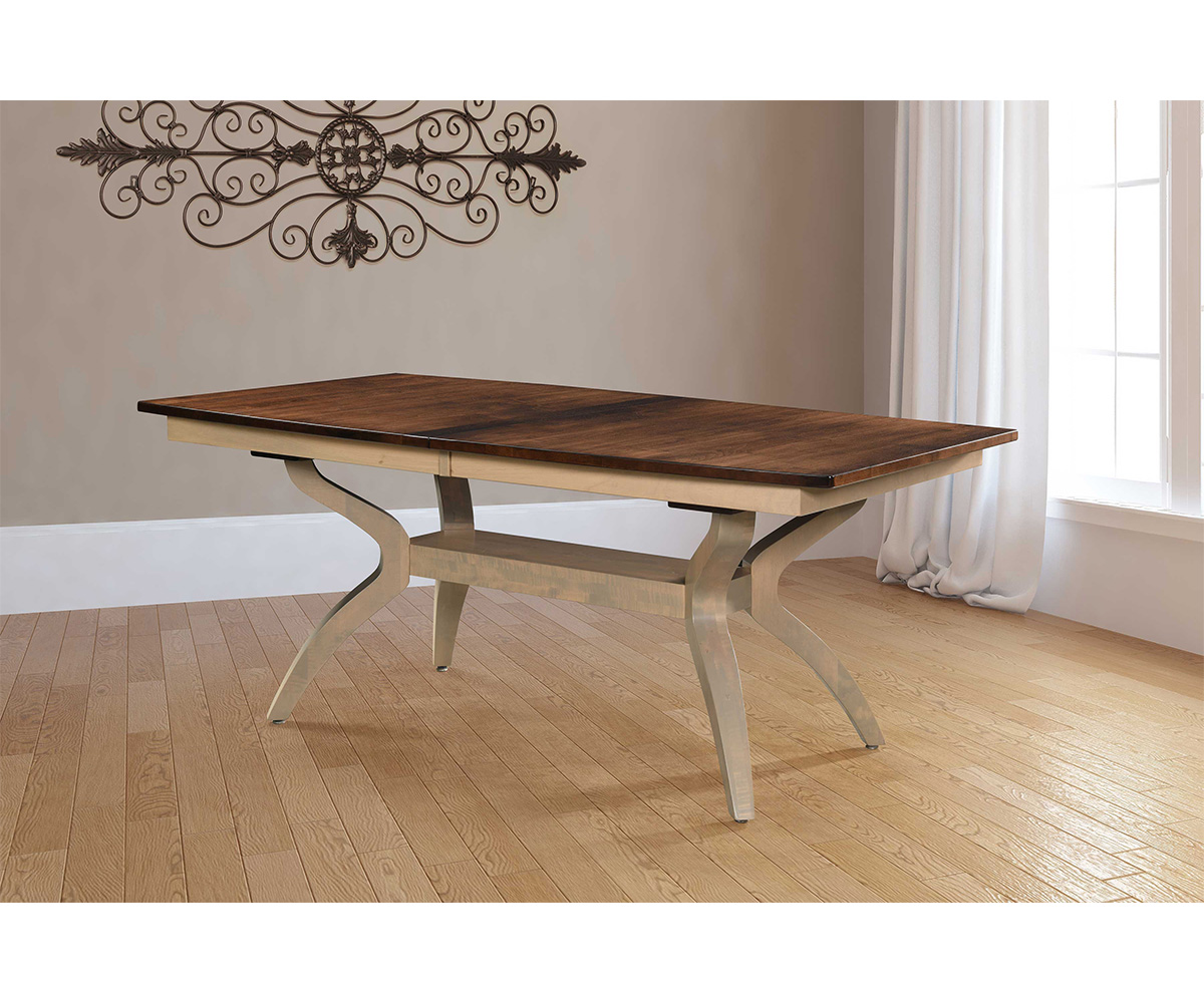 Meggison Double Pedestal Table - Image 2