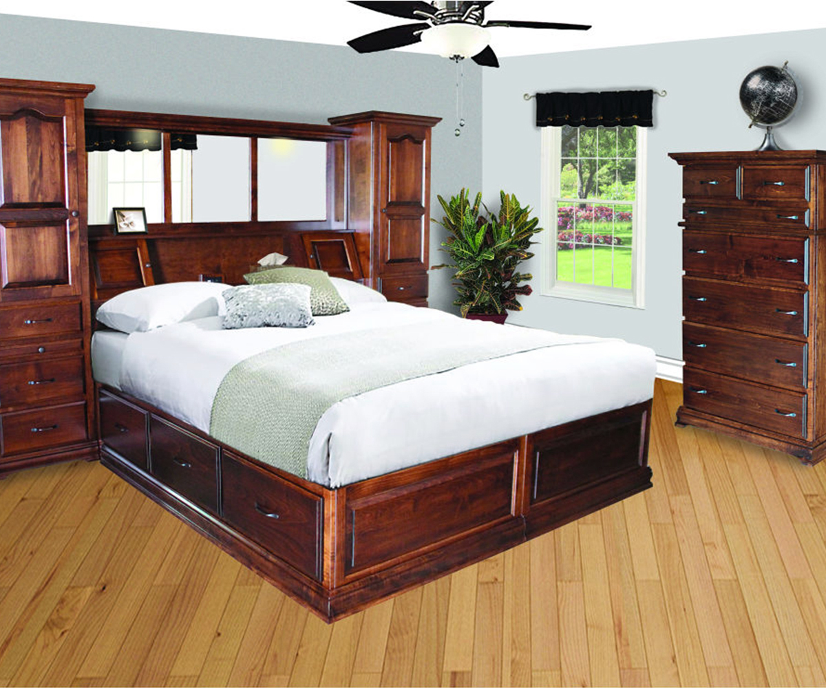 Hidden Treasures 3 Drawer Nightstand - Image 2