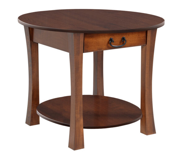 Woodbury Round End Table