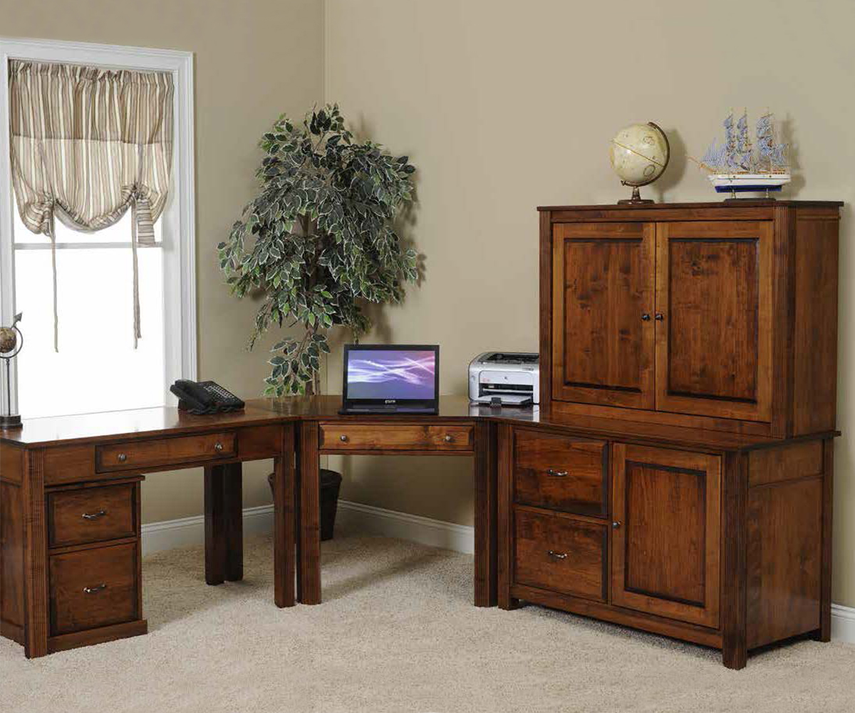 Arlington Modular 48" Credenza With Hutch - Image 5