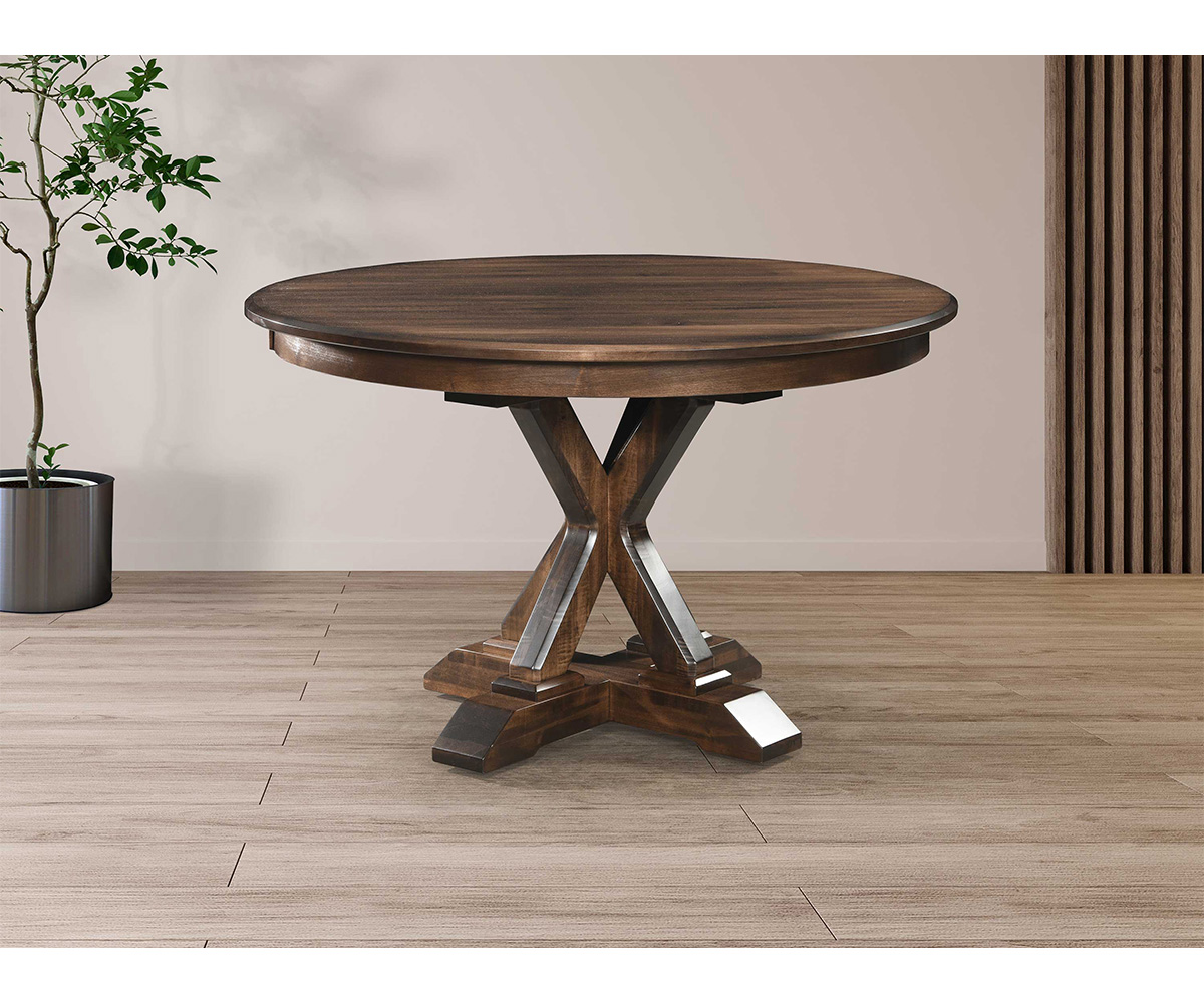 York Single Pedestal Table - Image 2