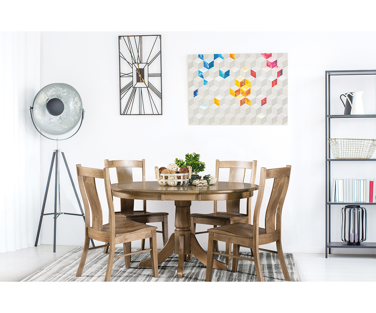 Baytown Single Pedestal Table Collection - Image 2