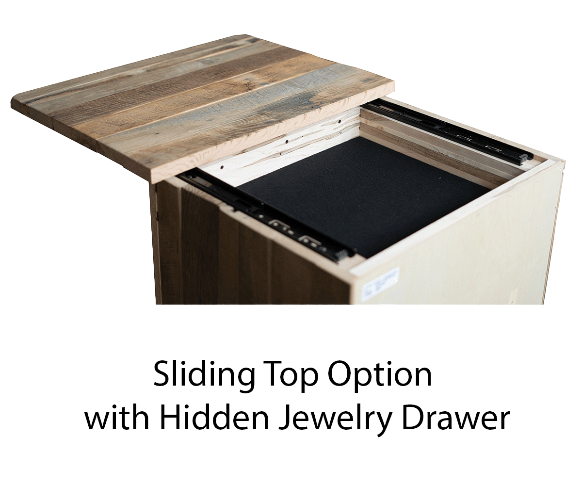 Olde Tyme 3 Drawer Nightstand - Image 3