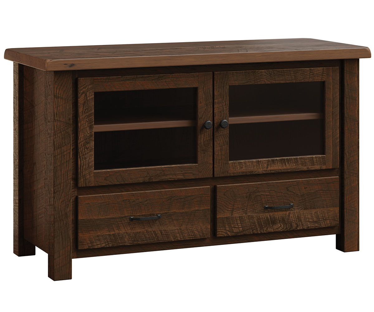 Reclaimed Post Mission TV Stand