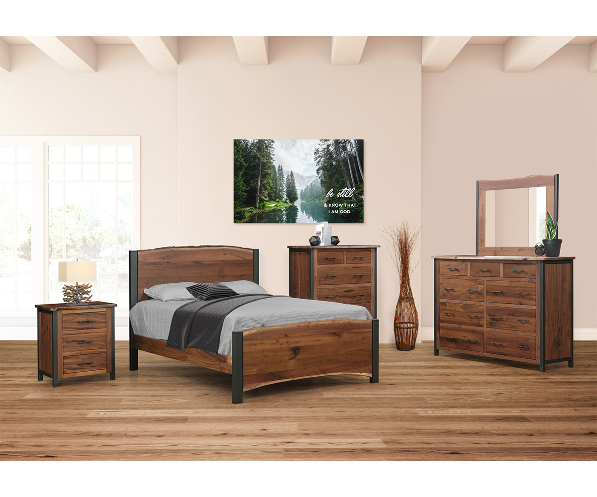 Structura Live Edge Panel Bed - Image 2