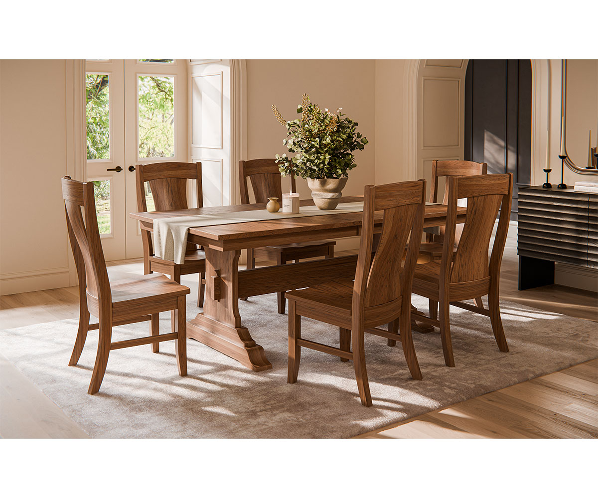 Mankato Trestle Table Collection - Image 2