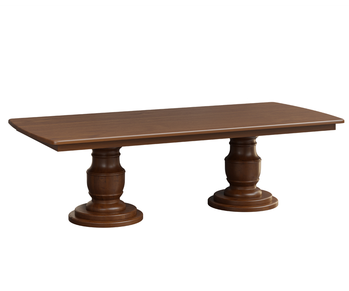 Burlington Double Pedestal Table
