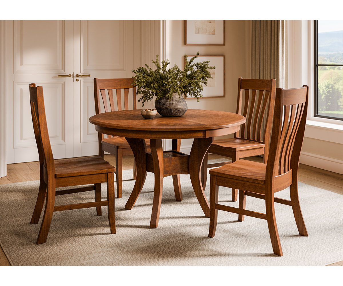 Imperial Single Pedestal Table - Image 3