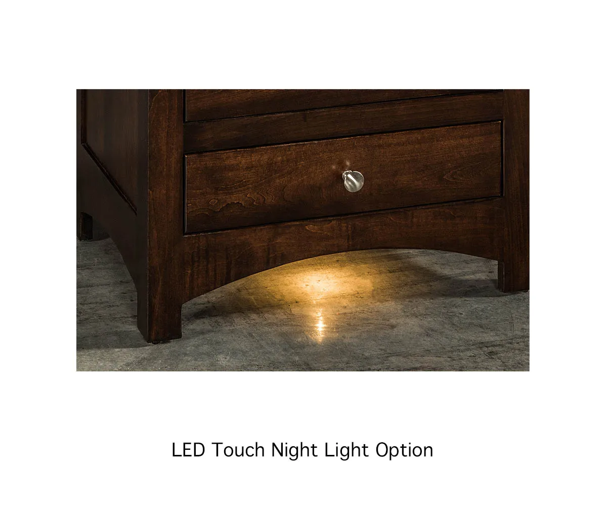 Lexington 3 Drawer Nightstand - 21"W - Image 5