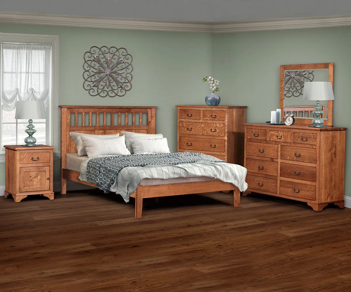 Liberty Mission 3 Drawer Nightstand - Image 2
