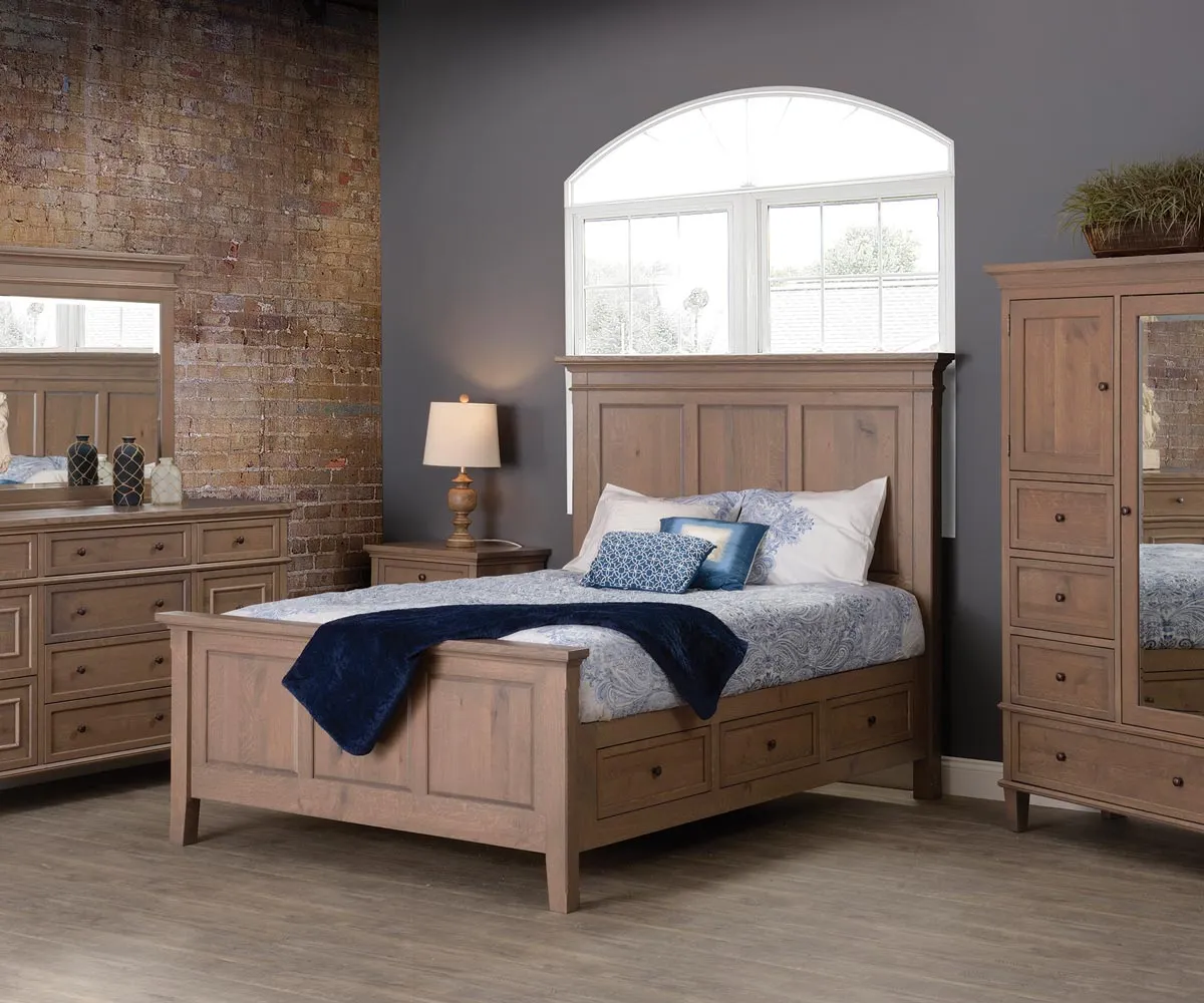 Rockport 3 Drawer Nightstand - Image 4