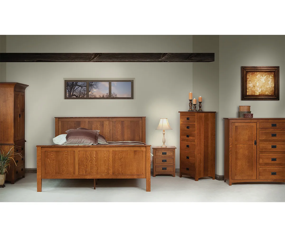 Michaels Mission 3 Drawer Nightstand - Image 2