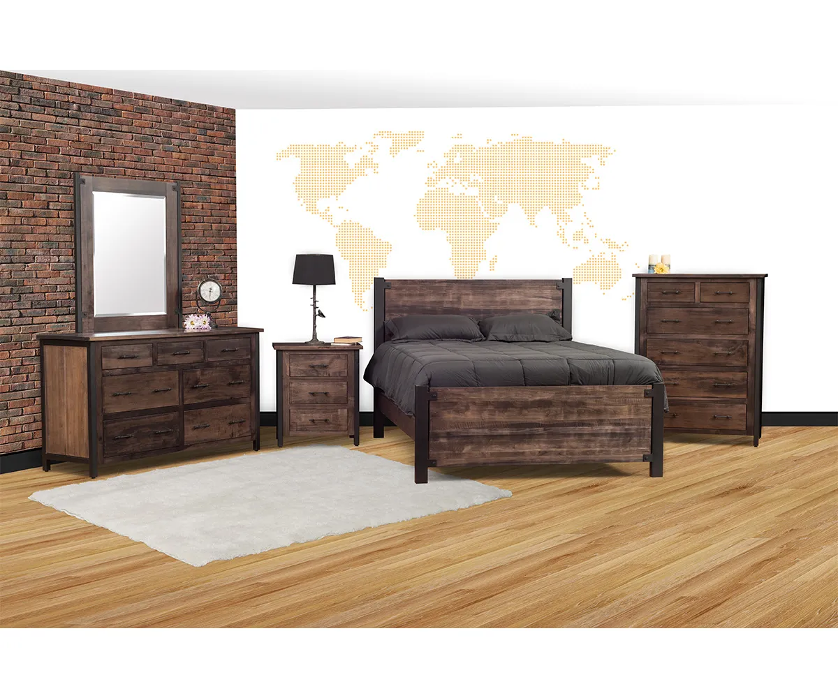 Structura Low Dresser with Mirror - Image 2