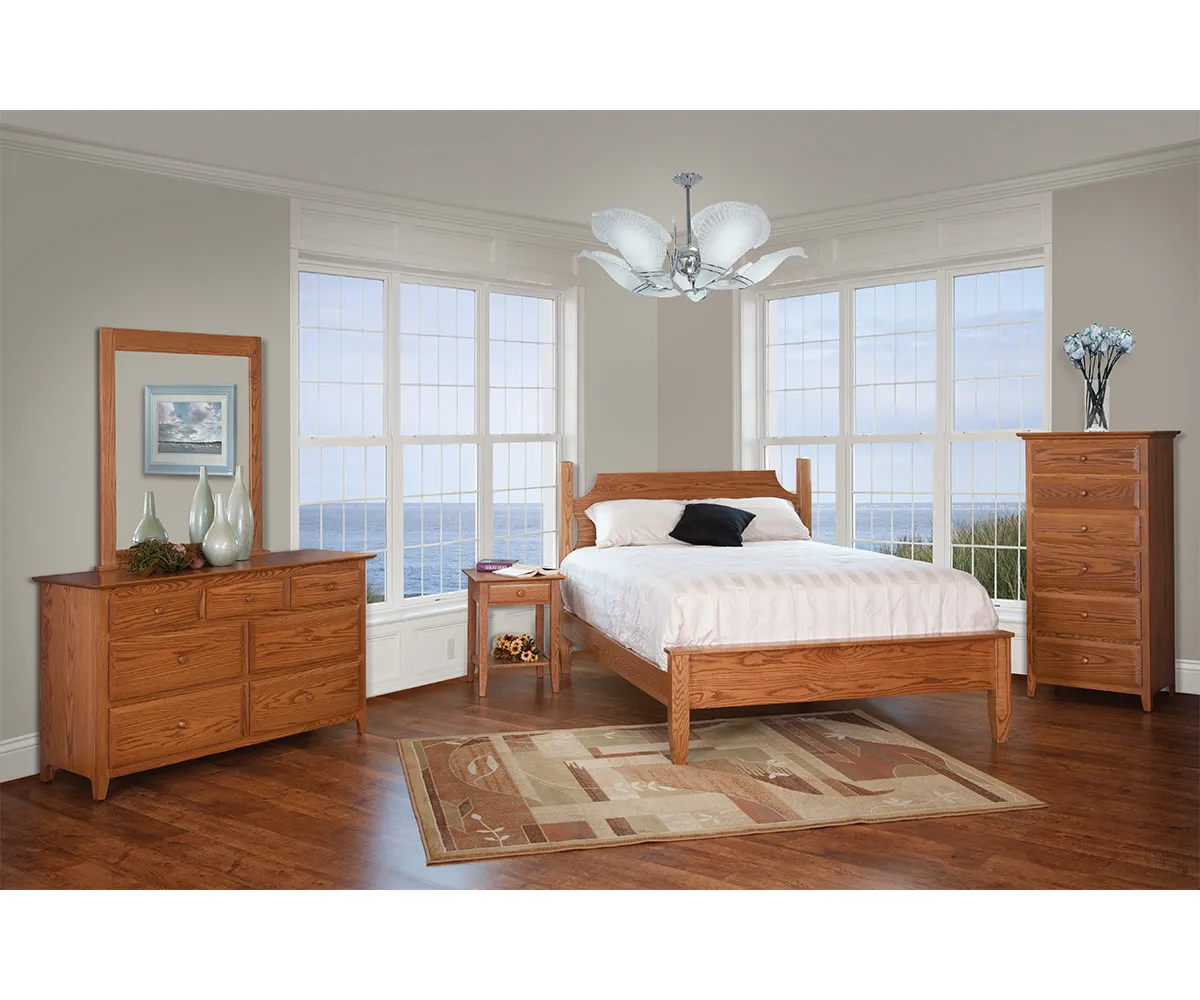 Shaker 2 Drawer Armoire - Image 2
