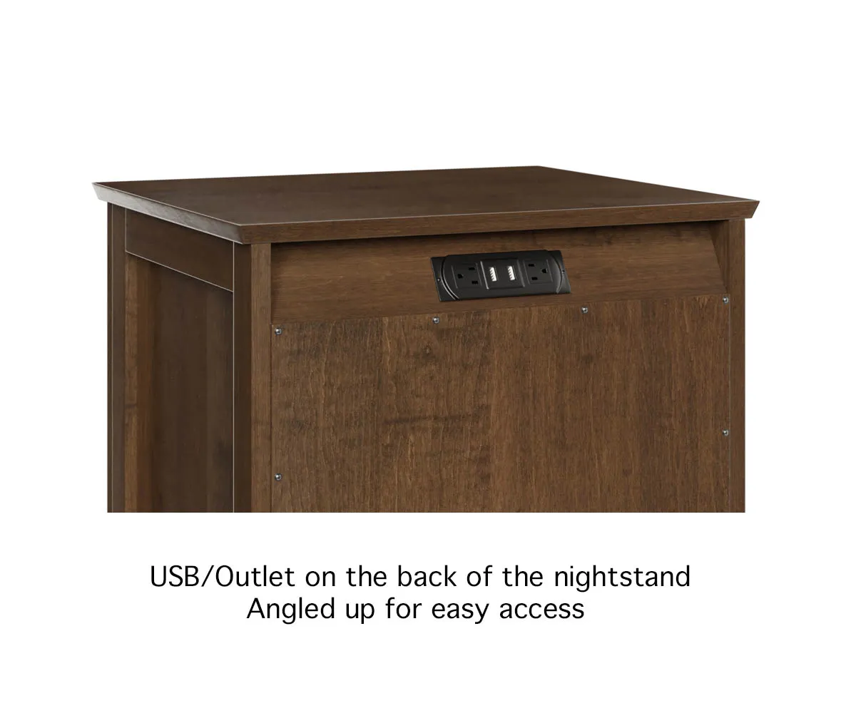 Rockport 3 Drawer Nightstand - Image 3