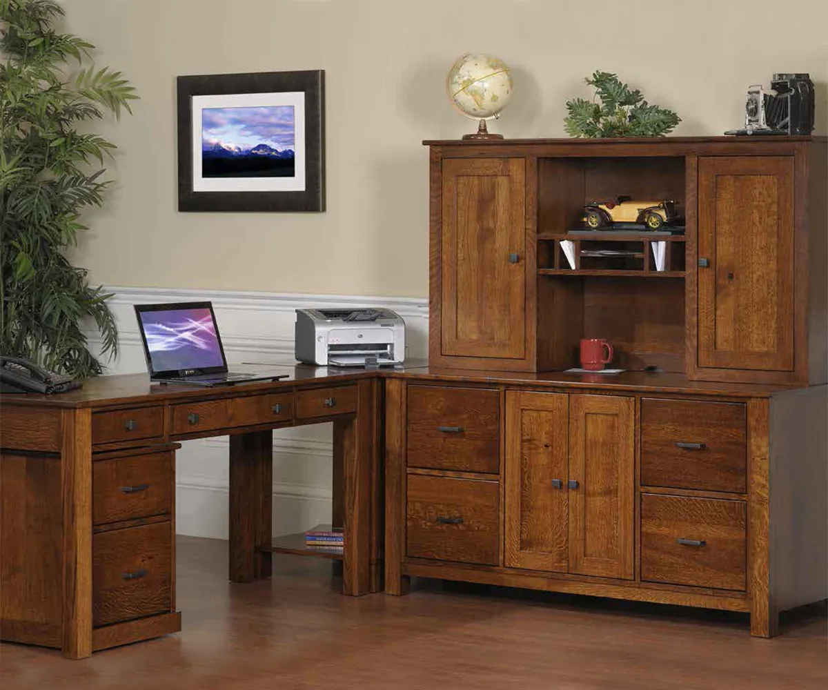 Clark Mission Modular File Cabinet - Image 4